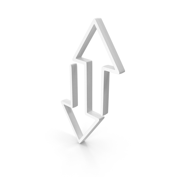 Symbols: Arrows Top Bottom Web PNG & PSD Images