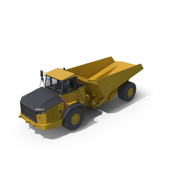 Mining: Articulated Dump Truck PNG & PSD Images