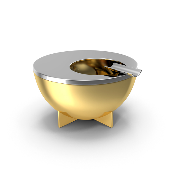 Cigarette Receptacle: Ashtray Brass - Bauhaus (1924) PNG & PSD Images Cigarette Receptacle: Ashtray Brass - Bauhaus (1924) PNG & PSD Images