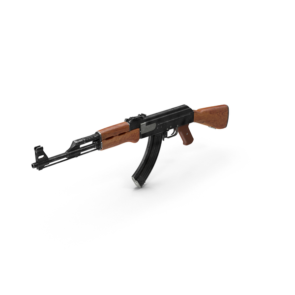 Assault Rifle AK-47 PNG & PSD Images