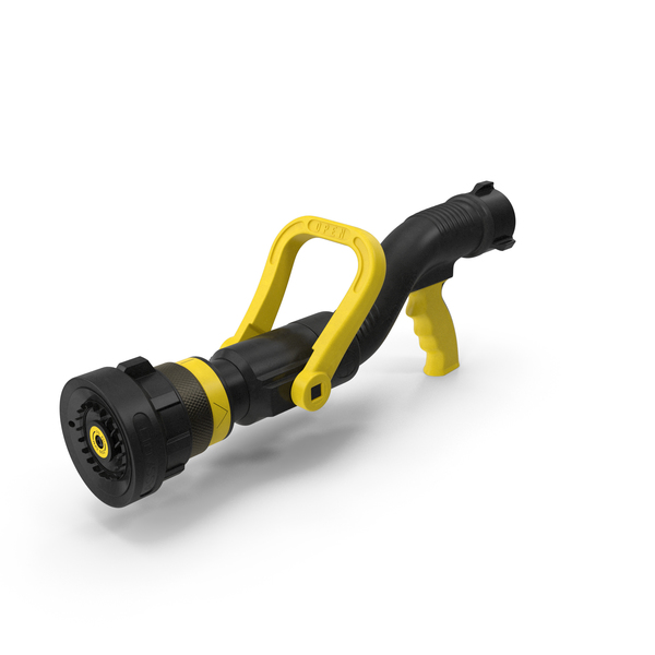Hose: Assault Zero Torque Fire Nozzle with Molded Teeth PNG & PSD Images