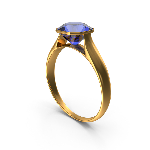 Asscher Cut Blue Sapphire Gold Ring PNG & PSD Images Asscher Cut Blue Sapphire Gold Ring PNG & PSD Images