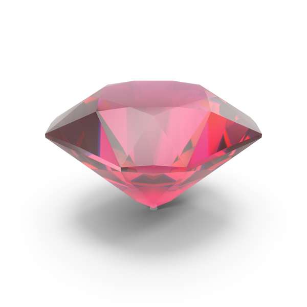 Diamond: Asscher Cut Pink Topaz PNG & PSD Images