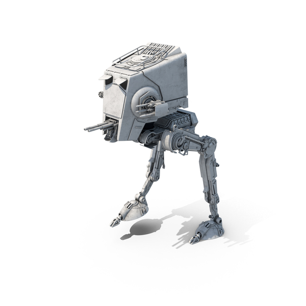Mechanical: AT-ST Scout Walker PNG & PSD Images