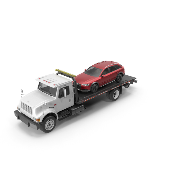 Audi A4 2016 Allroad On Tow Truck PNG & PSD Images Audi A4 2016 Allroad On Tow Truck PNG & PSD Images
