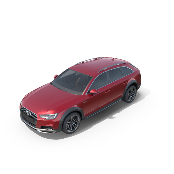 Station Wagon: Audi A4 2016 Allroad PNG & PSD Images