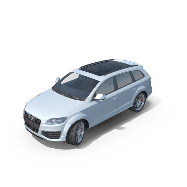Suv: Audi Q7 V12 TDI Quattro 2009 PNG & PSD Images