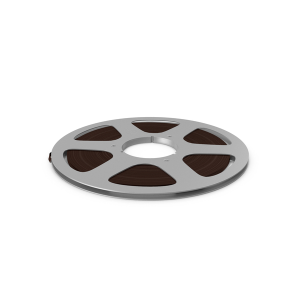 Film: Audio Reel to Reel Spool with Tape PNG & PSD Images
