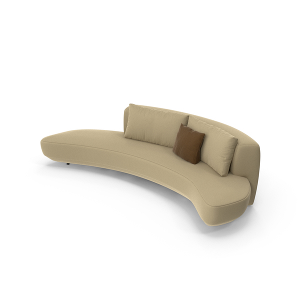 Audrey curved sofa by Massimo Castagna PNG & PSD Images Audrey curved sofa by Massimo Castagna PNG & PSD Images
