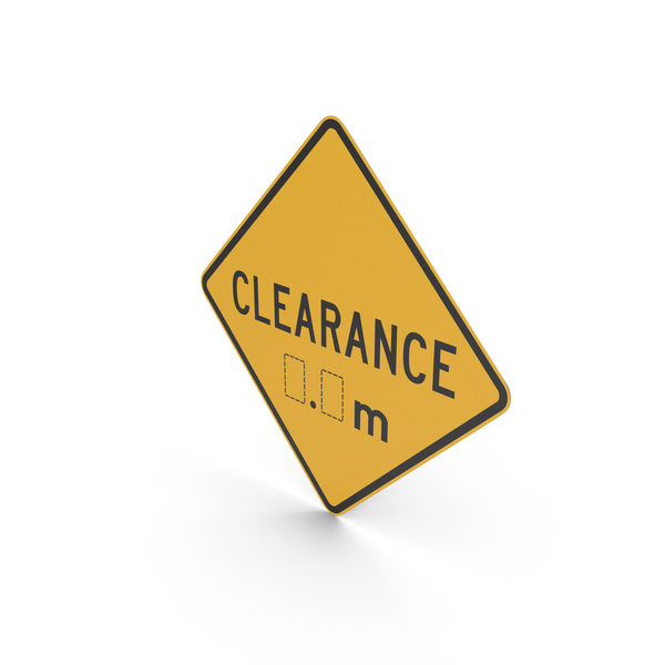 Australian Clearance Ahead Sign PNG & PSD Images Australian Clearance Ahead Sign PNG & PSD Images