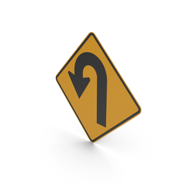 Australian Hairpin Curve To Left Sign PNG & PSD Images Australian Hairpin Curve To Left Sign PNG & PSD Images
