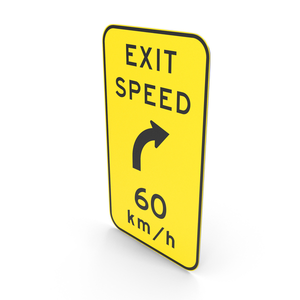 Traffic Signs: Australian Sign Exit Advisory Speed With Curve To Right PNG & PSD Images Traffic Signs: Australian Sign Exit Advisory Speed With Curve To Right PNG & PSD Images