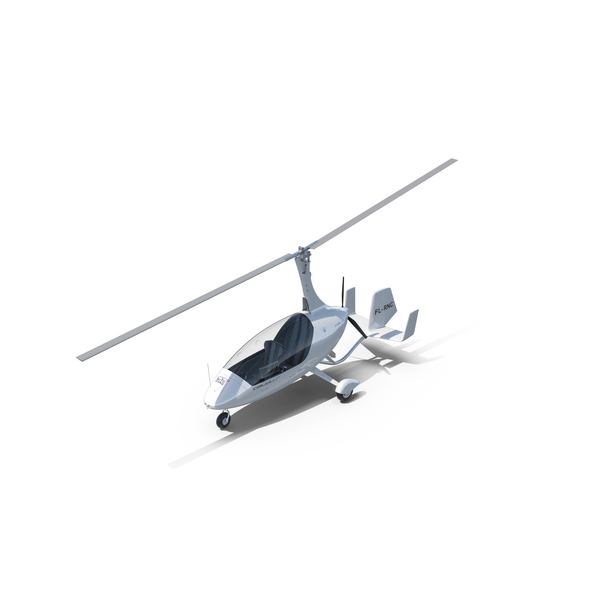 Autogyro Calidus 912 White PNG & PSD Images Autogyro Calidus 912 White PNG & PSD Images