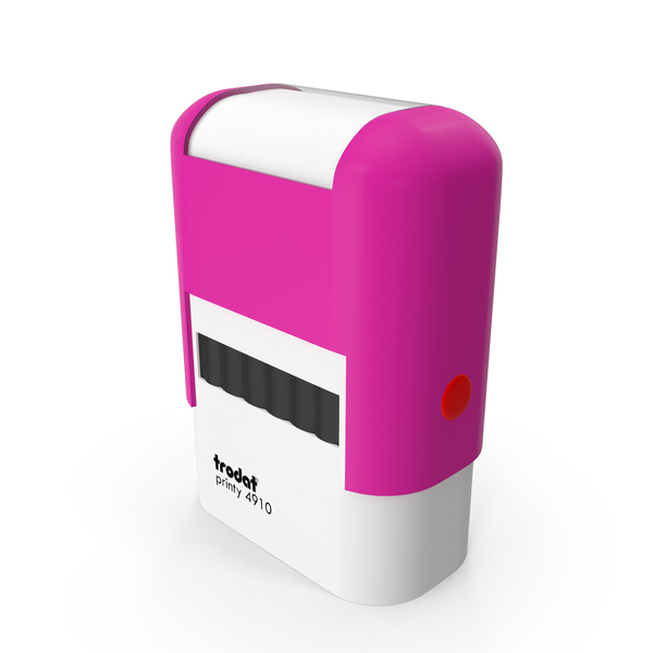 Rubber: Automatic Stamp (Pink) PNG & PSD Images Rubber: Automatic Stamp (Pink) PNG & PSD Images