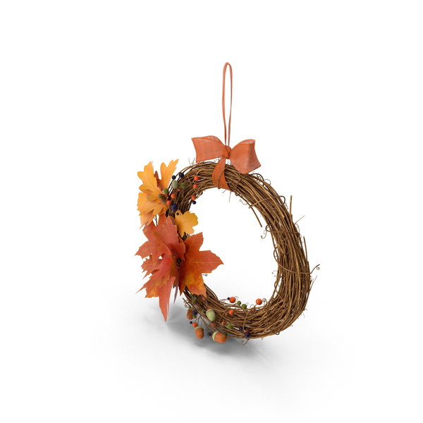 Autumn Wreath PNG & PSD Images Autumn Wreath PNG & PSD Images