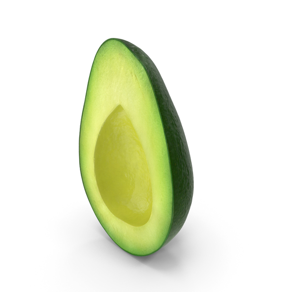 Avocado Half PNG & PSD Images Avocado Half PNG & PSD Images