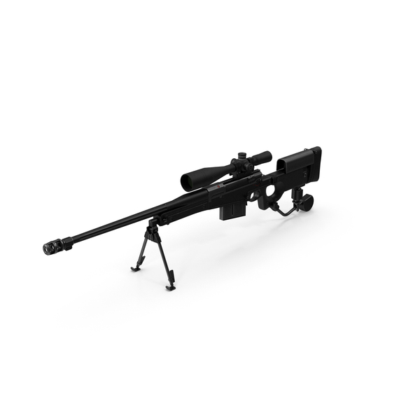 Sniper Rifle: AW50 04 PNG & PSD Images