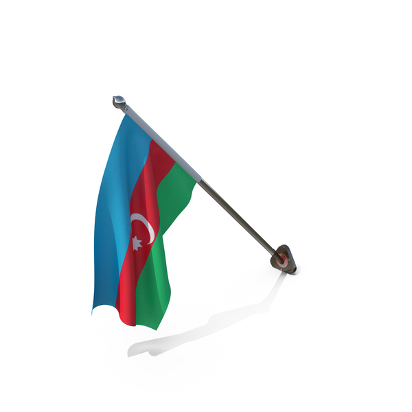 Azerbaijan Cloth Wall Mount Flag Stand PNG & PSD Images Azerbaijan Cloth Wall Mount Flag Stand PNG & PSD Images