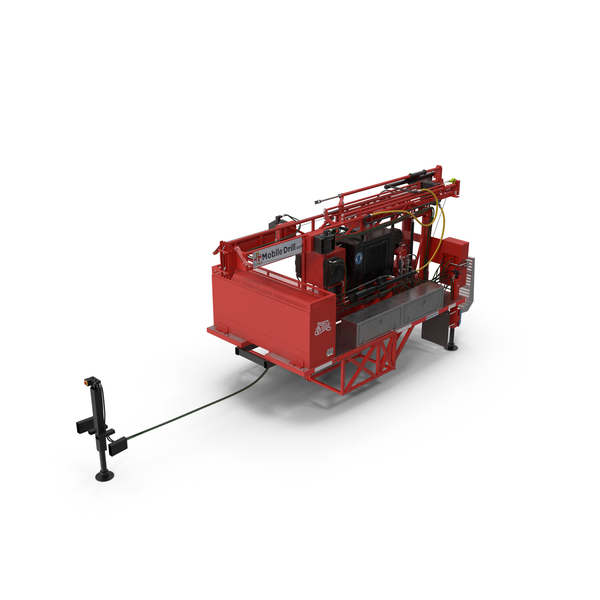 B-51 Mobile Drilling Rig Red PNG & PSD Images B-51 Mobile Drilling Rig Red PNG & PSD Images