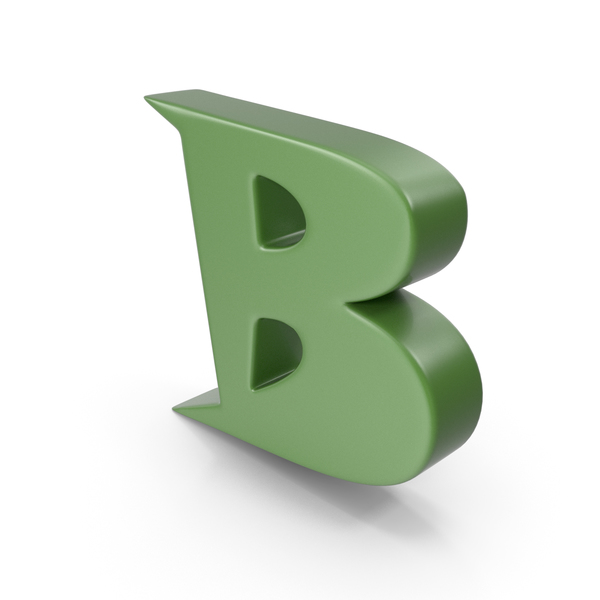 Language: B Green PNG & PSD Images
