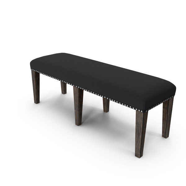 Backless Upholstered Dining Bench Oak Black PNG & PSD Images Backless Upholstered Dining Bench Oak Black PNG & PSD Images