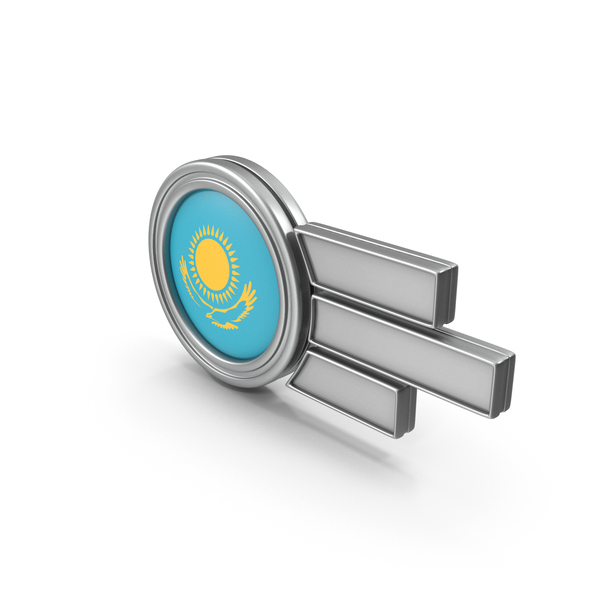 Badge Flag Kazakhstan PNG & PSD Images