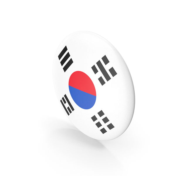 Flag: Badge South Korea PNG & PSD Images Flag: Badge South Korea PNG & PSD Images