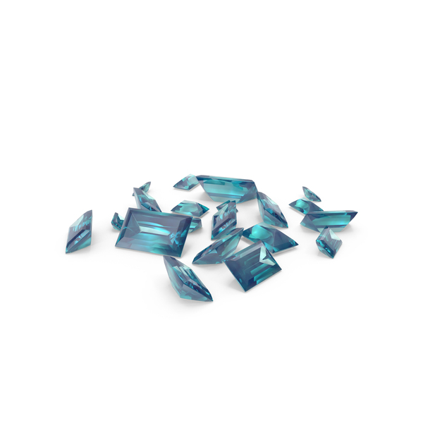 Gems: Baguette Cut Aquamarines PNG & PSD Images Gems: Baguette Cut Aquamarines PNG & PSD Images
