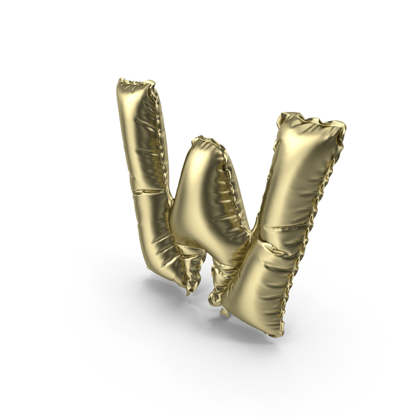 Balloons: Balloon Letter W PNG & PSD Images Balloons: Balloon Letter W PNG & PSD Images
