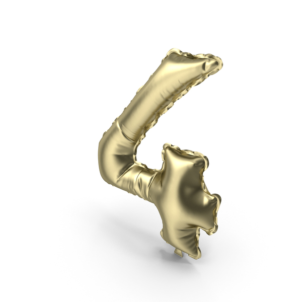 Balloons: Balloon Number 4 PNG & PSD Images Balloons: Balloon Number 4 PNG & PSD Images