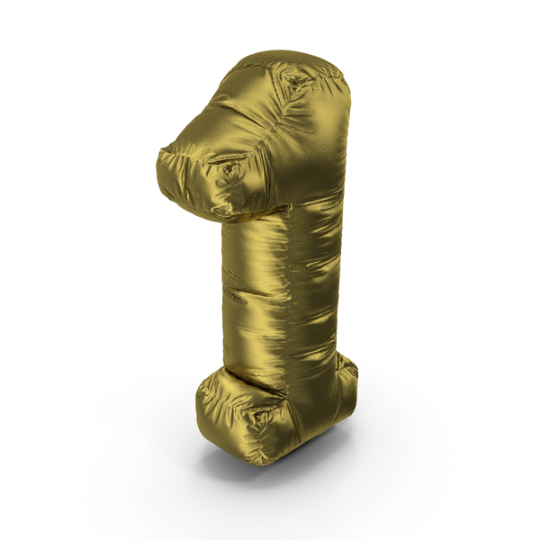Balloons: Balloon Number One 1 Dark Beige PNG & PSD Images