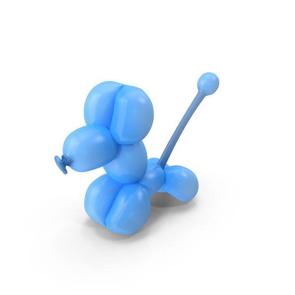 balloon poodle ornament