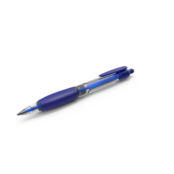 Ballpoint Pen Blue Ink PNG & PSD Images