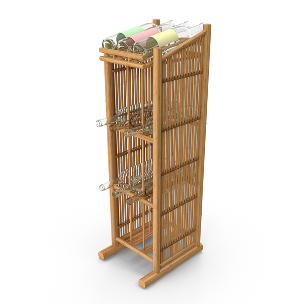Wine Rack: Bamboo Bar Shelf PNG & PSD Images Wine Rack: Bamboo Bar Shelf PNG & PSD Images