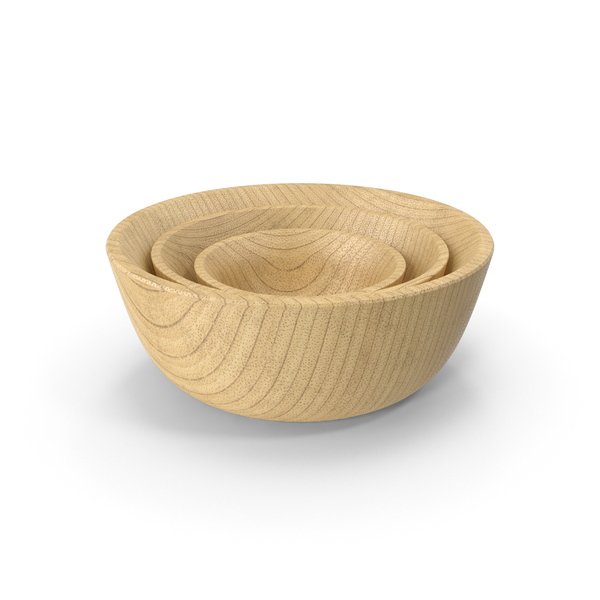 Bamboo Bowl Set PNG & PSD Images Bamboo Bowl Set PNG & PSD Images