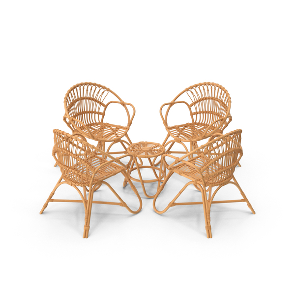 Chair: Bamboo Set PNG & PSD Images Chair: Bamboo Set PNG & PSD Images