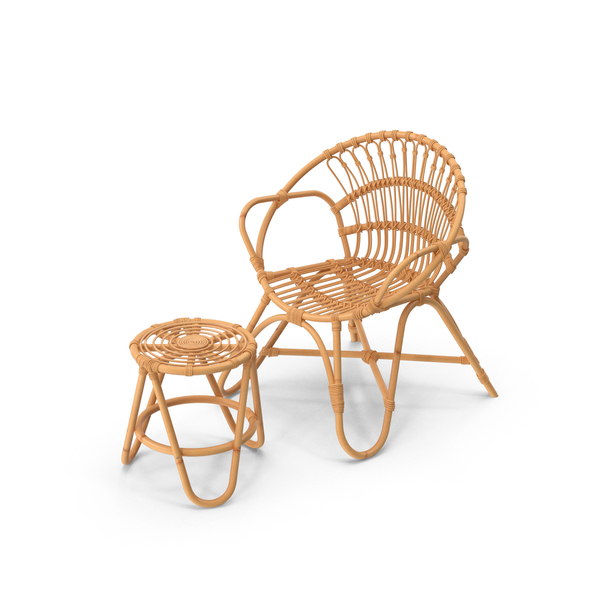 Outdoor Chair: Bamboo Set PNG & PSD Images Outdoor Chair: Bamboo Set PNG & PSD Images
