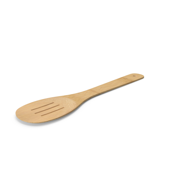 Cooking Utensil: Bamboo Slotted Spoon PNG & PSD Images Cooking Utensil: Bamboo Slotted Spoon PNG & PSD Images