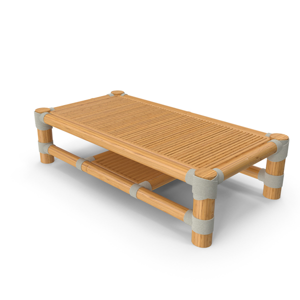 Patio: Bamboo Table PNG & PSD Images
