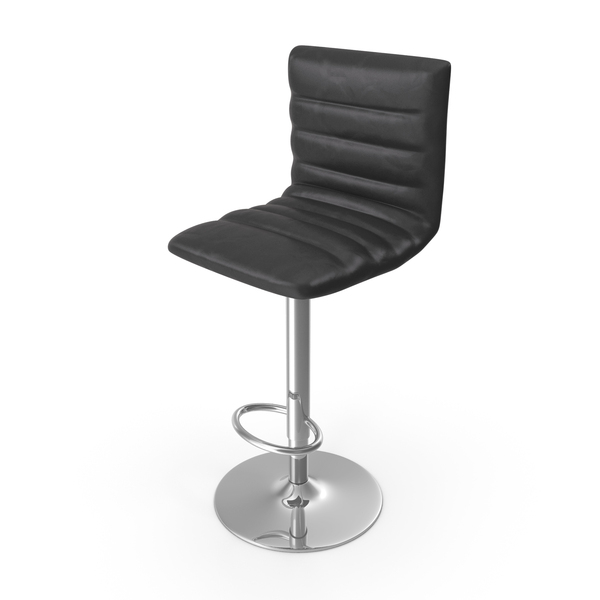 Bar Stool Black Leather PNG & PSD Images Bar Stool Black Leather PNG & PSD Images