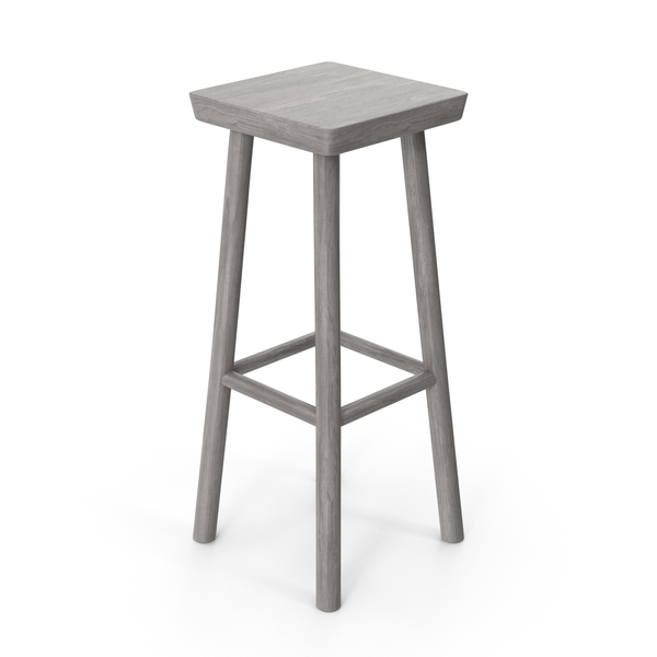 Bar Stool Gray PNG & PSD Images