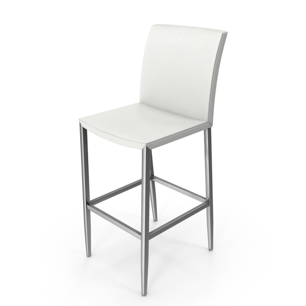 Bar Stool Leather White PNG & PSD Images Bar Stool Leather White PNG & PSD Images