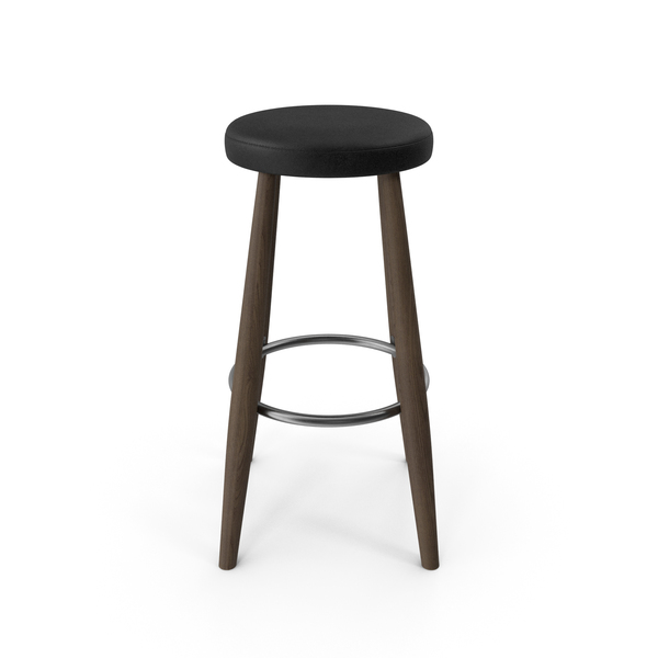 Bar Stool Walnut PNG & PSD Images Bar Stool Walnut PNG & PSD Images