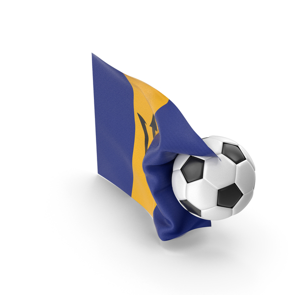 Barbados Flag With Foot Ball PNG & PSD Images Barbados Flag With Foot Ball PNG & PSD Images