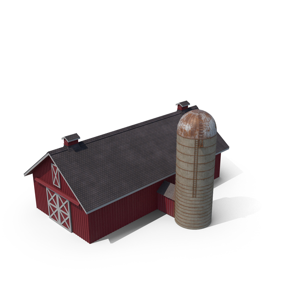 Barn Silo Red Old PNG & PSD Images Barn Silo Red Old PNG & PSD Images