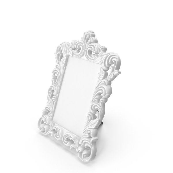 Picture: Baroque Photo Frame White PNG & PSD Images Picture: Baroque Photo Frame White PNG & PSD Images