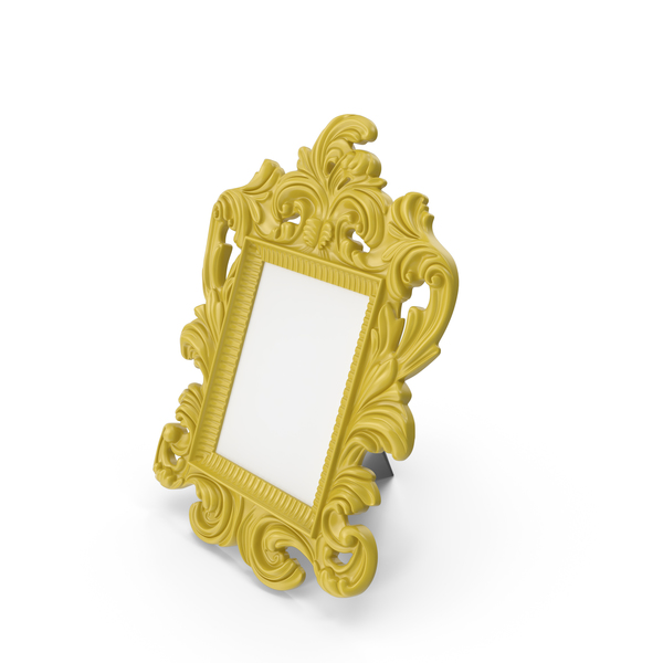 Picture: Baroque Photo Frame Yellow PNG & PSD Images Picture: Baroque Photo Frame Yellow PNG & PSD Images