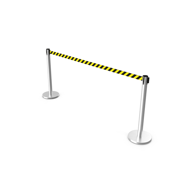 Crowd: Barrier Stanchion With Yellow Belt PNG & PSD Images Crowd: Barrier Stanchion With Yellow Belt PNG & PSD Images