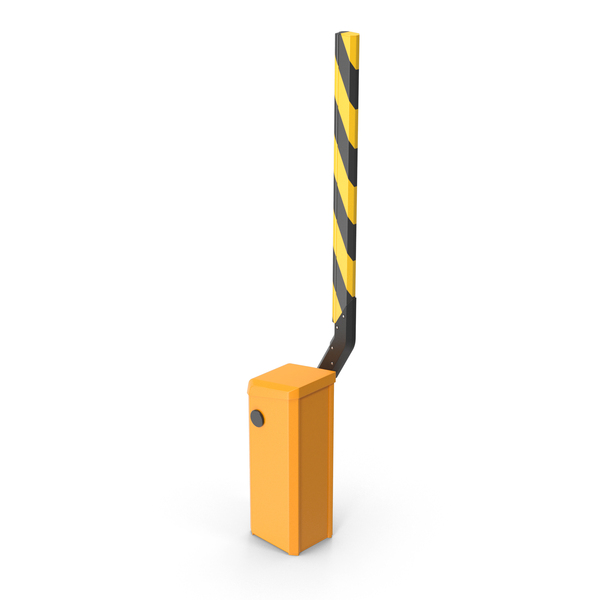 Parking: Barrier Yellow Open Full PNG & PSD Images