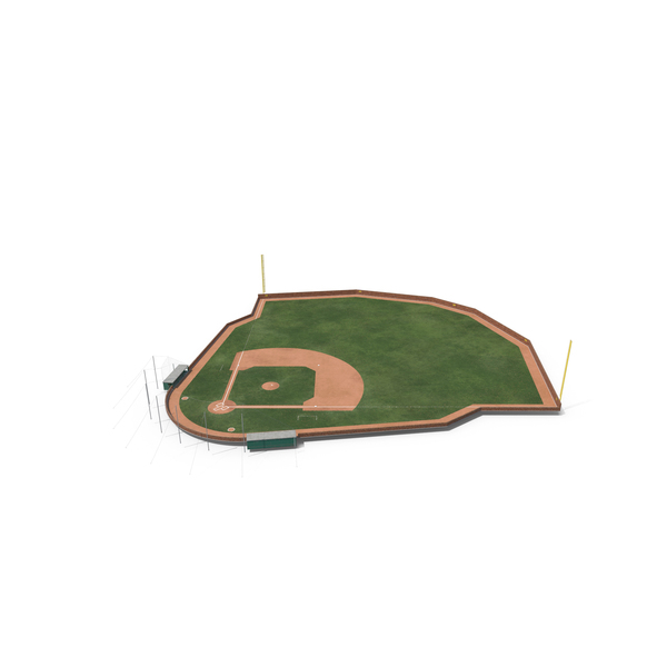 Diamond: Baseball Field with Brick Wall PNG & PSD Images Diamond: Baseball Field with Brick Wall PNG & PSD Images